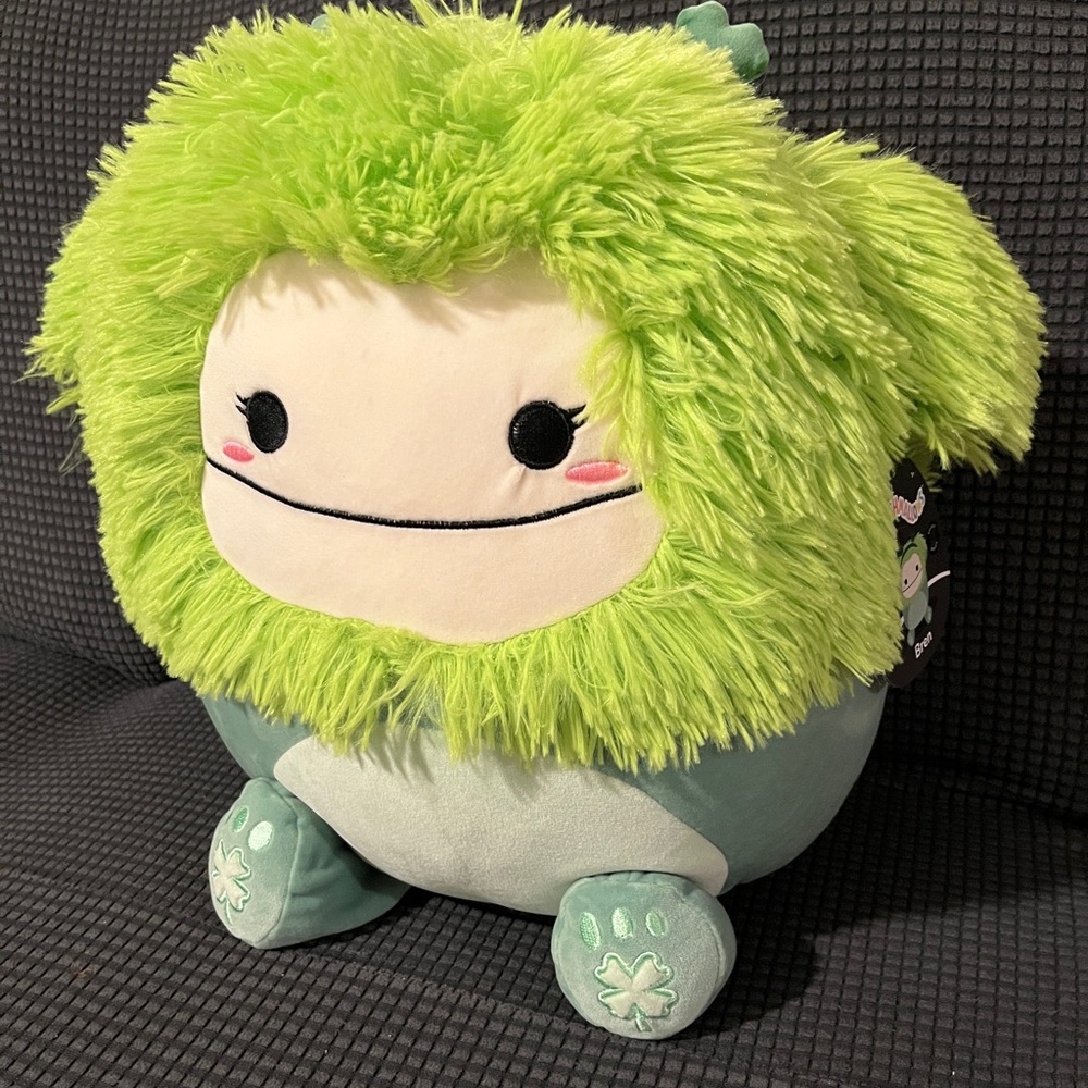 NEW!! Select Series HTF Clover Bren the Bigfoot Squishmallow